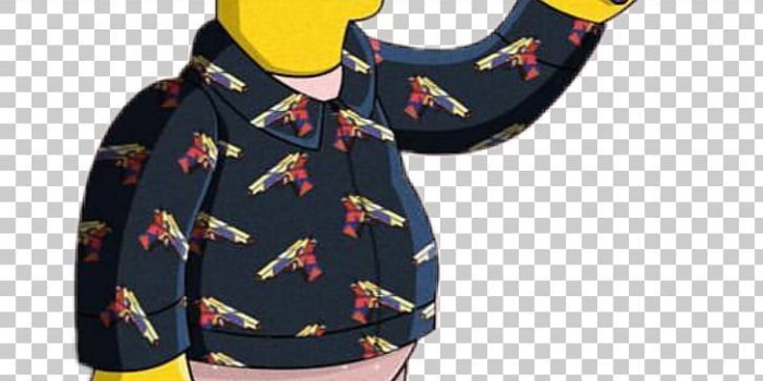 728x1235 Bart Simpson Homer Simpson Trap Music Marge Simpson Drawing PNG