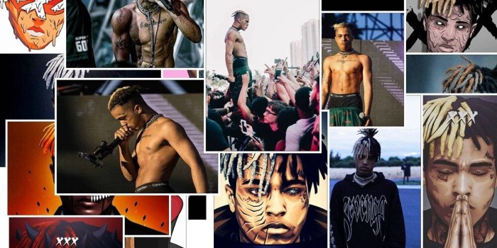1000x1000 25 Pcs Music Rapper xxxtentation Sticker For guitar suitcase fridge laptop  stickers waterproof toy Skateboard sticker