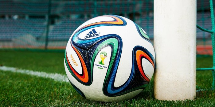 1920x1080 White and multicolored Adidas soccer ball, FIFA World Cup, soccer