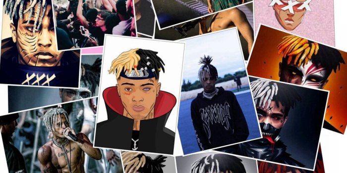 1000x1000 25 Pcs Music Rapper xxxtentation Sticker For guitar suitcase fridge laptop  stickers waterproof toy Skateboard sticker