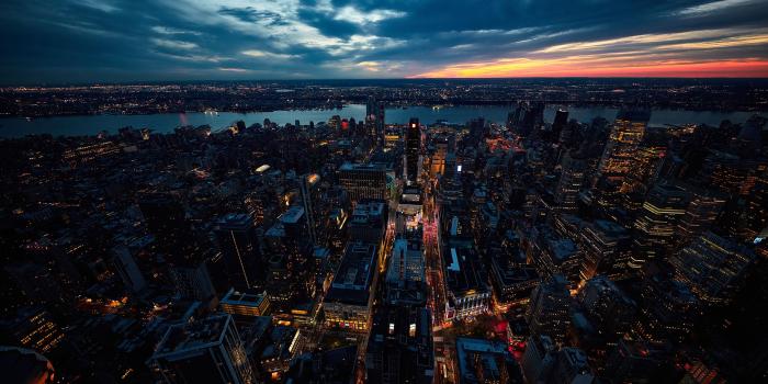 2560x1440 1360x768 Sunset New York City Laptop HD HD 4k Wallpapers, Images