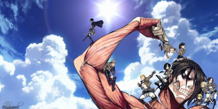 1196x668 Attack On Titan Wallpapers - Top Free Attack On Titan Backgrounds