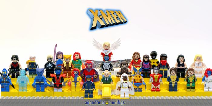 4860x2311 Wallpaper : storm, Mod, LEGO, Cyclops, xmen, marvel, minifigure, moc