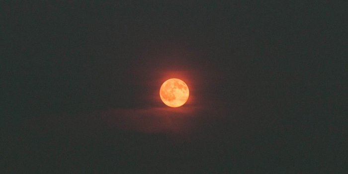 1332x850 Wallpaper the sky, clouds, darkness, fire, the moon, red moon, full