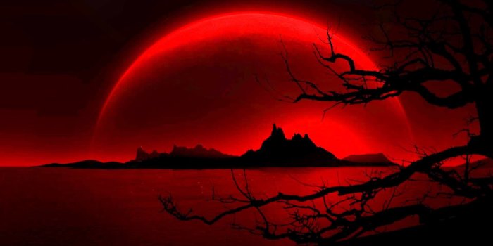 1920x1080 75+ Blood Moon Wallpapers on WallpaperPlay