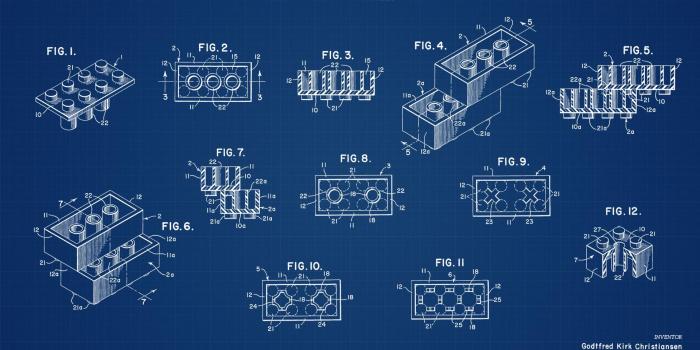 1920x1200 1961 Patent Application Wallpaper (uncompressed in comments) [OC] : lego