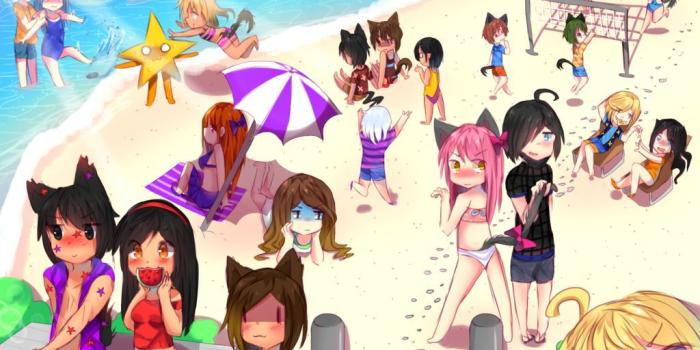 1024x768 aphmau #minecraft #roleplay - Aphmau Starlight Characters, Hd