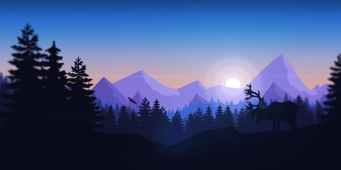 1920x1080 Firewatch Minimalism, HD Games, 4k Wallpapers, Images, Backgrounds