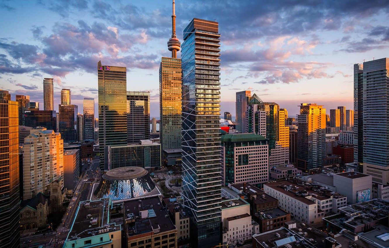 1332x850 Wallpaper home, Canada, Toronto images for desktop, section город