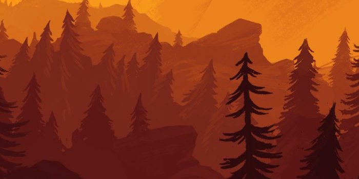744x1392 Firewatch wallpaper for iPhone and desktop