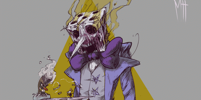 1920x1080 King Dice and Mr. Wheezy : Cuphead