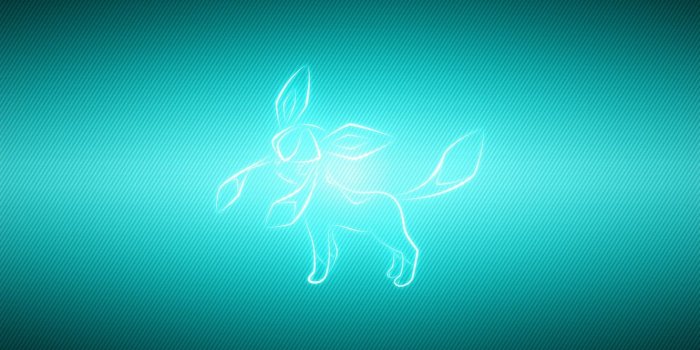 1332x850 Wallpaper contour, silhouette, pokemon, pokemon, glaceon images for