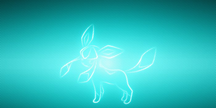 2560x1080 Download wallpaper 2560x1080 animal, pet, pokemon, glaceon dual wide