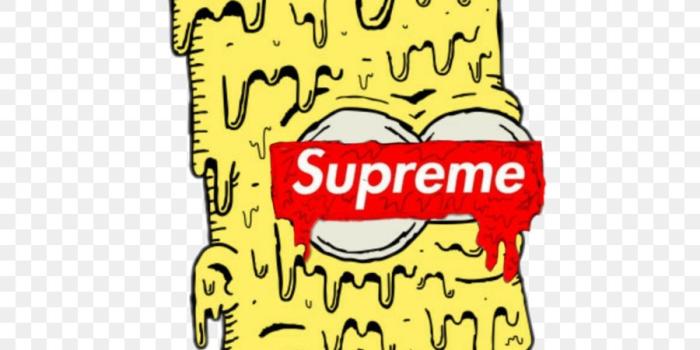 900x900 Bart Simpson Homer Simpson T-shirt Supreme Image - bart simpson