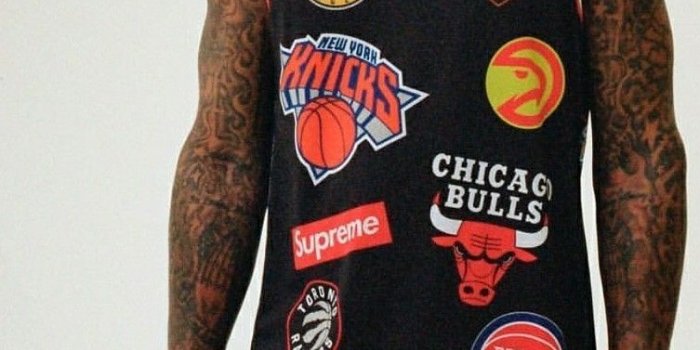 753x1339 JR Smith Supreme Jersey Wallpaper | BASKETBALL | Nba fashion