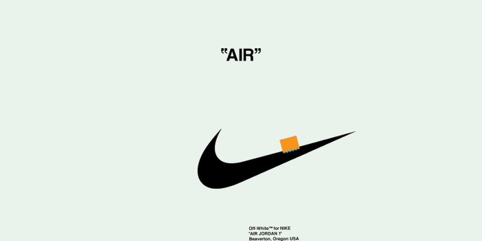 1920x1080 Nike logo with text overlay, Nike, fashion, Off White HD wallpaper