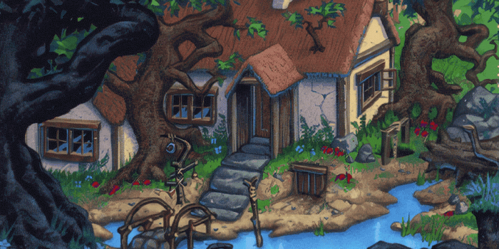 1280x960 ESRGAN w/Manga109 upscaled King's Quest, Space Quest, and INN art