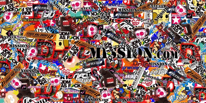 1920x1080 sticker bomb wallpaper hoonigan bombing bora deviantart | Home Design