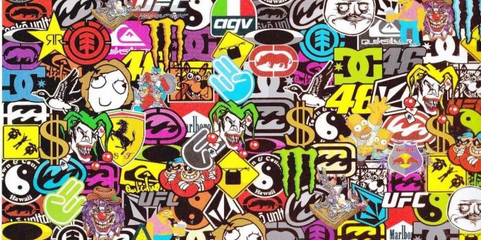 1200x812 Download Sticker Bomb, Sticks, Bomb Hd Wallpapers / Desktop