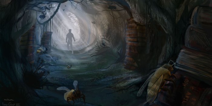 1920x1200 ArtStation - King's Quest VI ~ Concept Art, Rita Puhakka