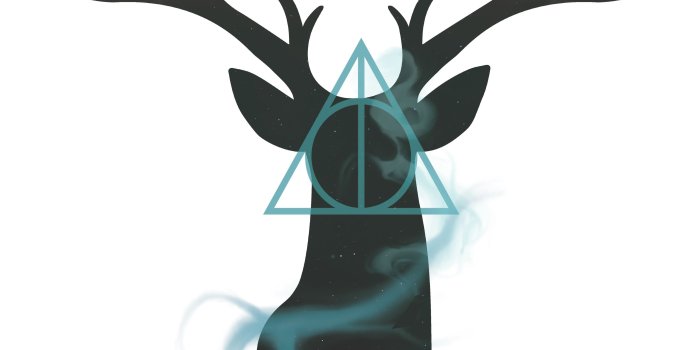 3600x6600 Harry Potter Stag & Deathly Hallows Design! | Harry potter | Harry