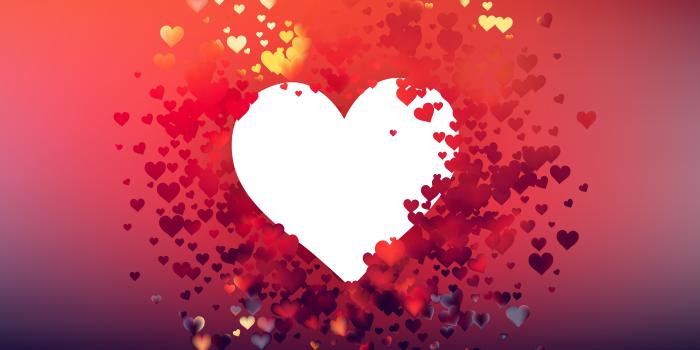 8000x4500 Red Heart Wallpaper Background Vector Art