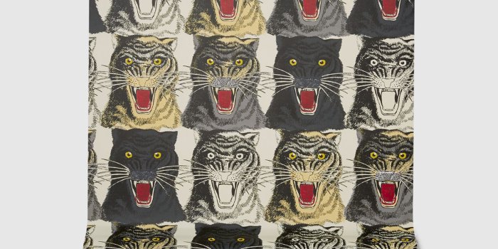 1498x1000 Vintage styles: Wallpapers from Gucci Décor | Hotel Management