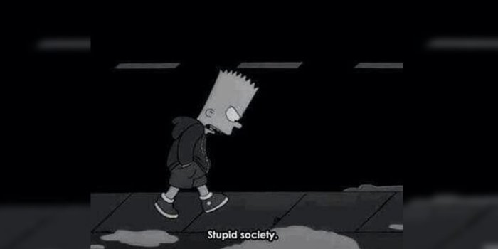 1280x768 Stupid Society - The Simpsons Wallpaper (1280x768) (141058)