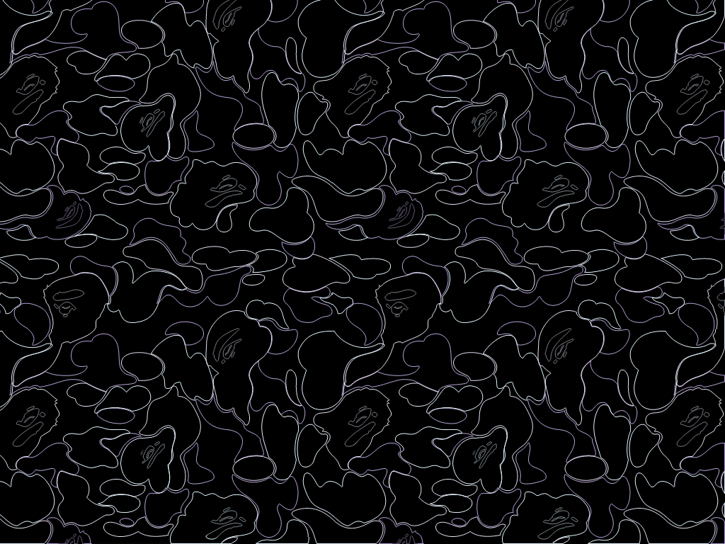 1024x768 Bathing Ape Camo Wallpapers