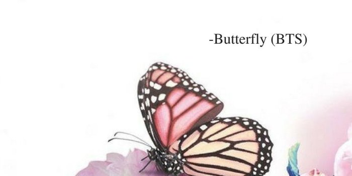 1080x1920 Butterfly by BTS lyrics wallpaper | BTS Lyrics & Quotes | Bts, Bts