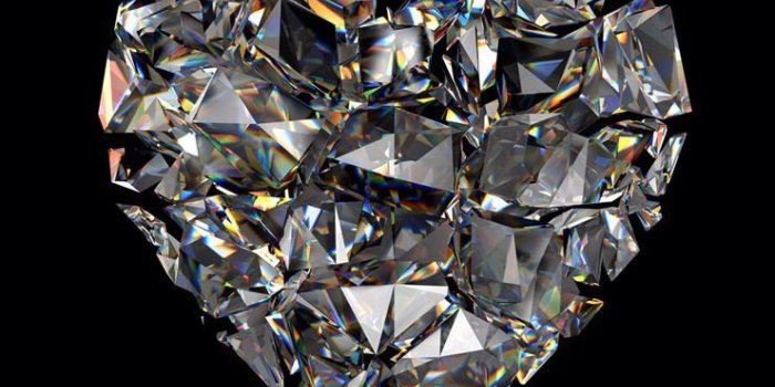 740x1384 Diamond Heart Wallpaper... By Artist Unknown... | ankur debnath