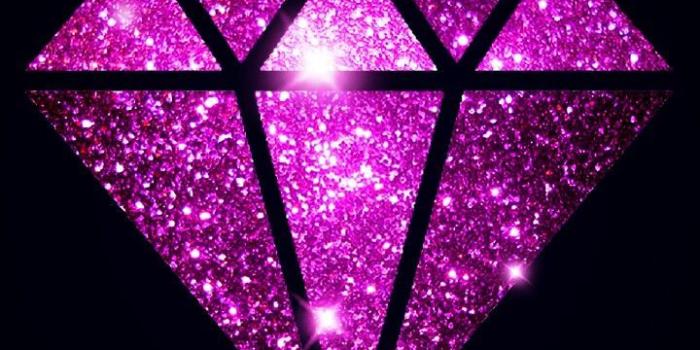 720x1280 Pink diamond wallpaper | Tattoos in 2019 | Diamond wallpaper, Pink