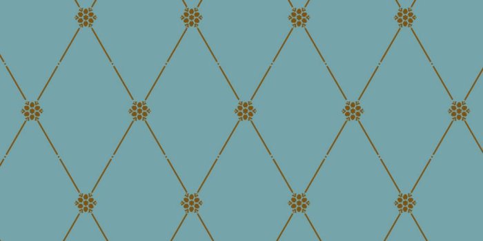 1000x1000 Designer Stencils Winterthur Empire Diamond Wallpaper -Small Wall Stencil