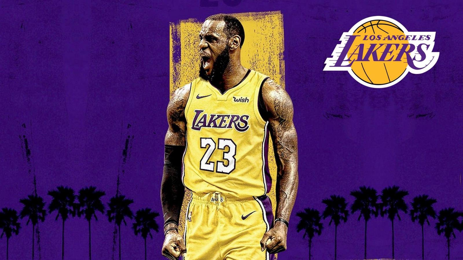 1920x1080 LeBron James Lakers Desktop Wallpapers | 2019 Basketball Wallpaper