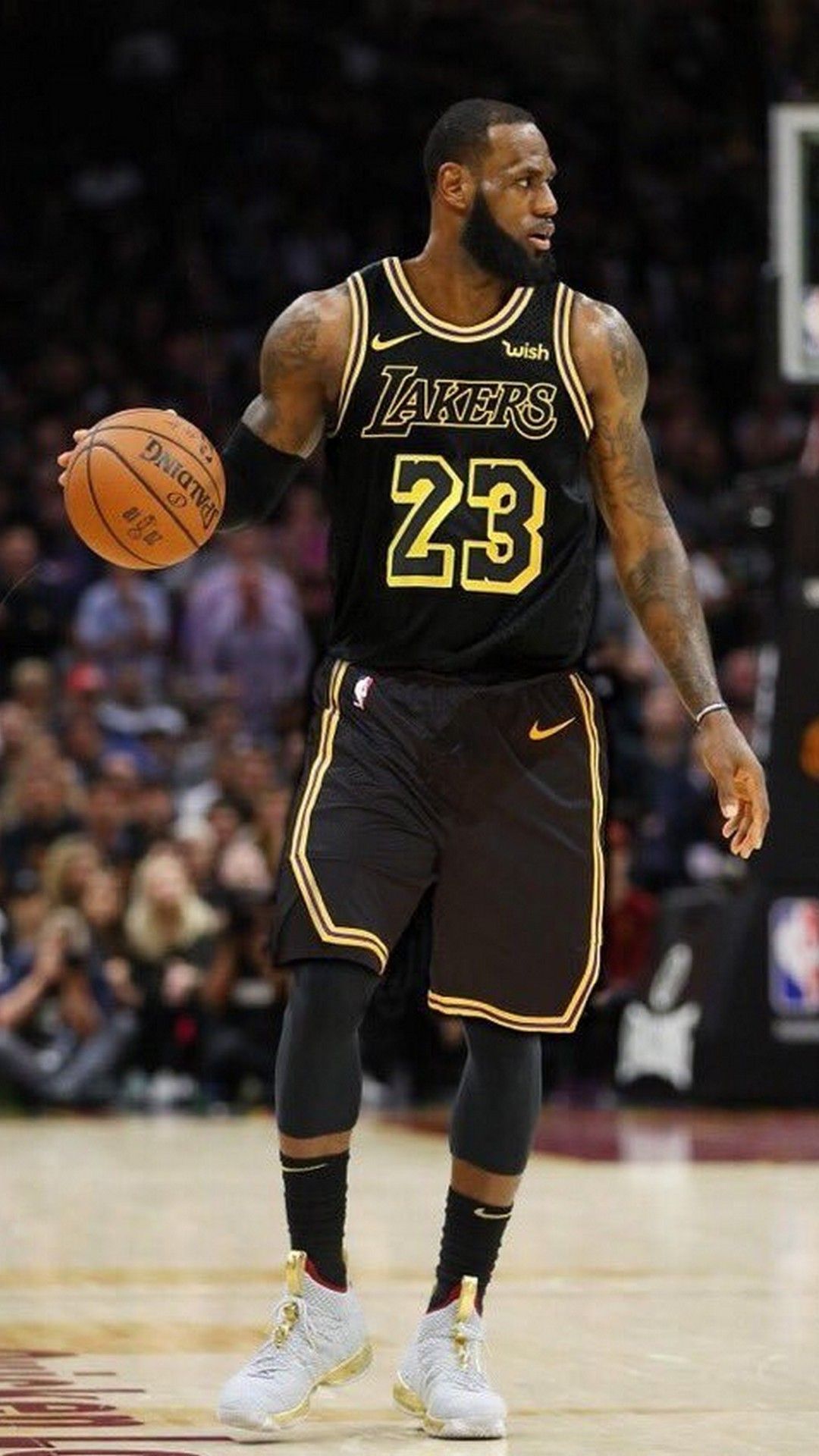 1080x1920 LeBron James LA Lakers iPhone 6 Wallpaper | 2019 Basketball Wallpaper