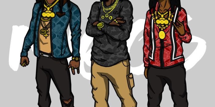 873x915 Migos Cartoon Wallpapers - Top Free Migos Cartoon Backgrounds