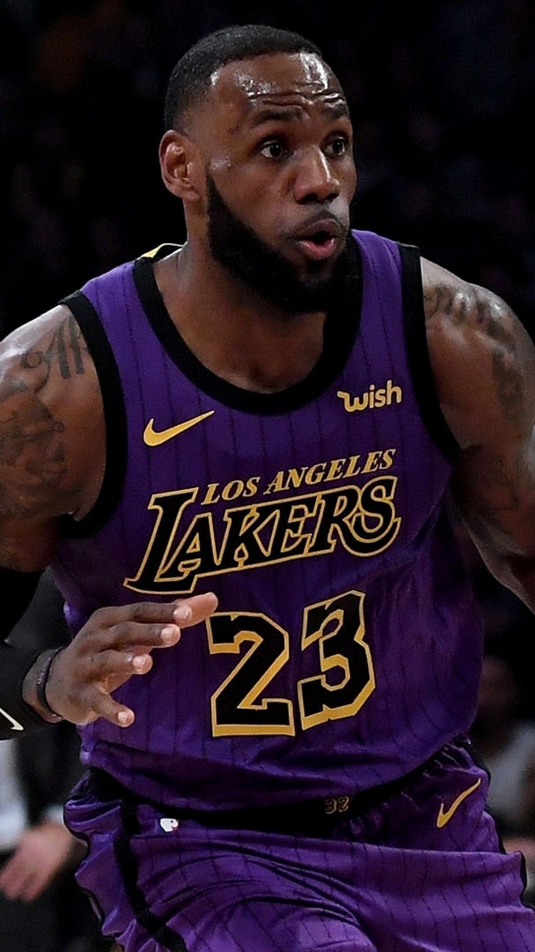 1080x1920 LeBron James LA Lakers Wallpaper iPhone HD | 2019 Basketball Wallpaper