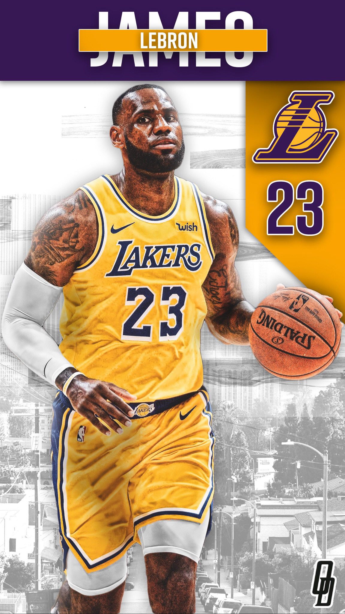 1151x2048 Lebron james I phone wallpaper on Behance