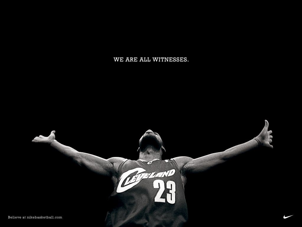 1024x768 We are all witnesses. - LeBron James Wallpaper (546522) - Fanpop