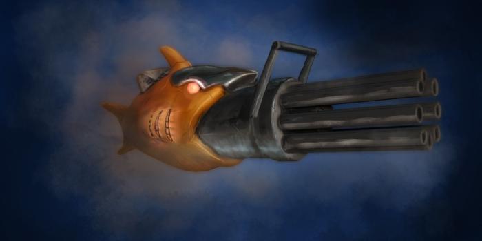 1920x1080 Wallpaper : video games, vehicle, weapon, fish, Terraria, hand