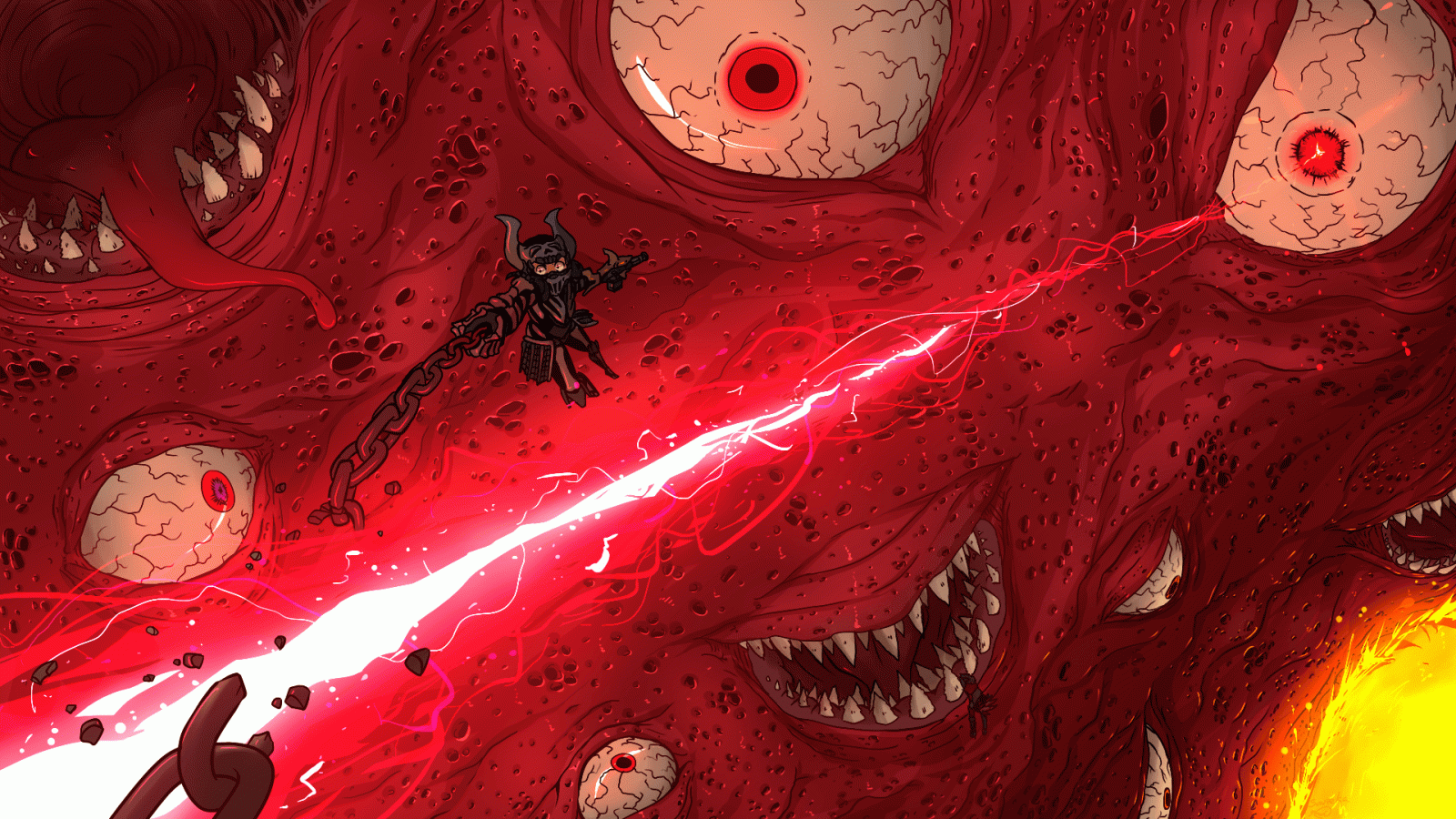 1920x1080 Terraria) The Wall of Flesh [1920x1080] : wallpapers