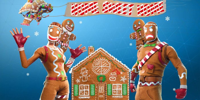 1920x1080 Fortnite Gingerbread Wallpapers