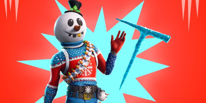 1920x1080 Christmas Skins arrive in Fortnite: Slushy soldier, Icicle pickaxe