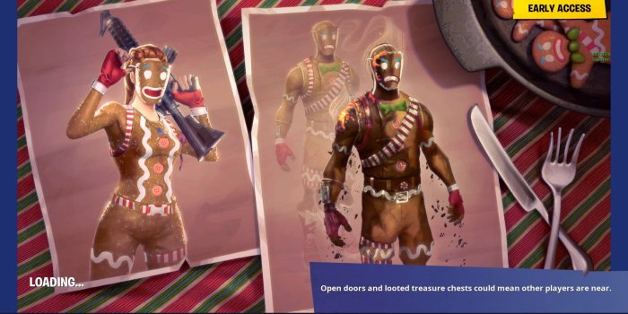 1920x1080 Fortnite gingerbread skins get new additions in update 7.10 | Shacknews
