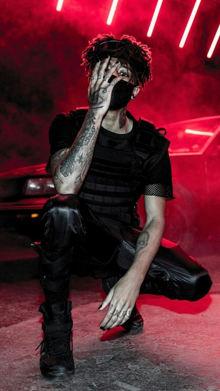 720x1280 Scarlxrd | Fashion | Rap wallpaper, Dope art, Music artists
