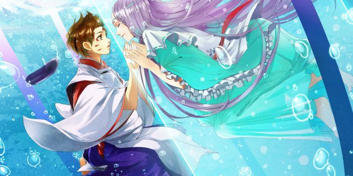 3200x2400 Anime Couple ❤ 4K HD Desktop Wallpaper for 4K Ultra HD TV • Wide