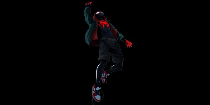 3840x2160 Spider-Man Into the Spider-Verse Black ❤ 4K HD Desktop Wallpaper