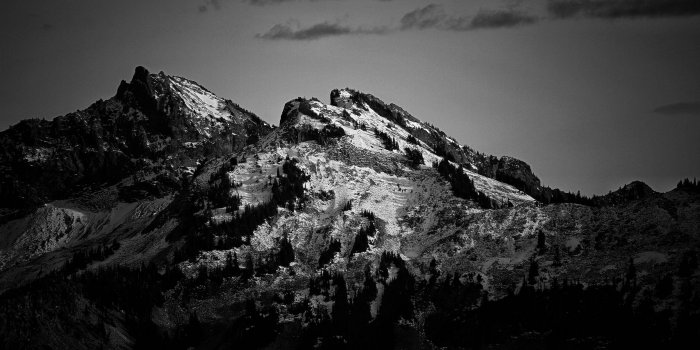 3840x2297 Black Mountain Wallpaper for Free HD Download