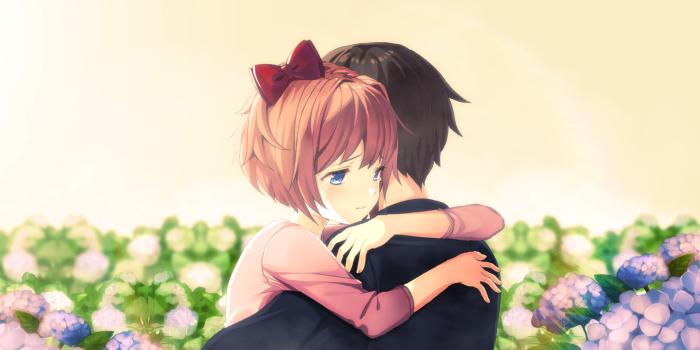 1920x1080 1920x1080 Cute Anime Couple Hug Laptop Full HD 1080P HD 4k
