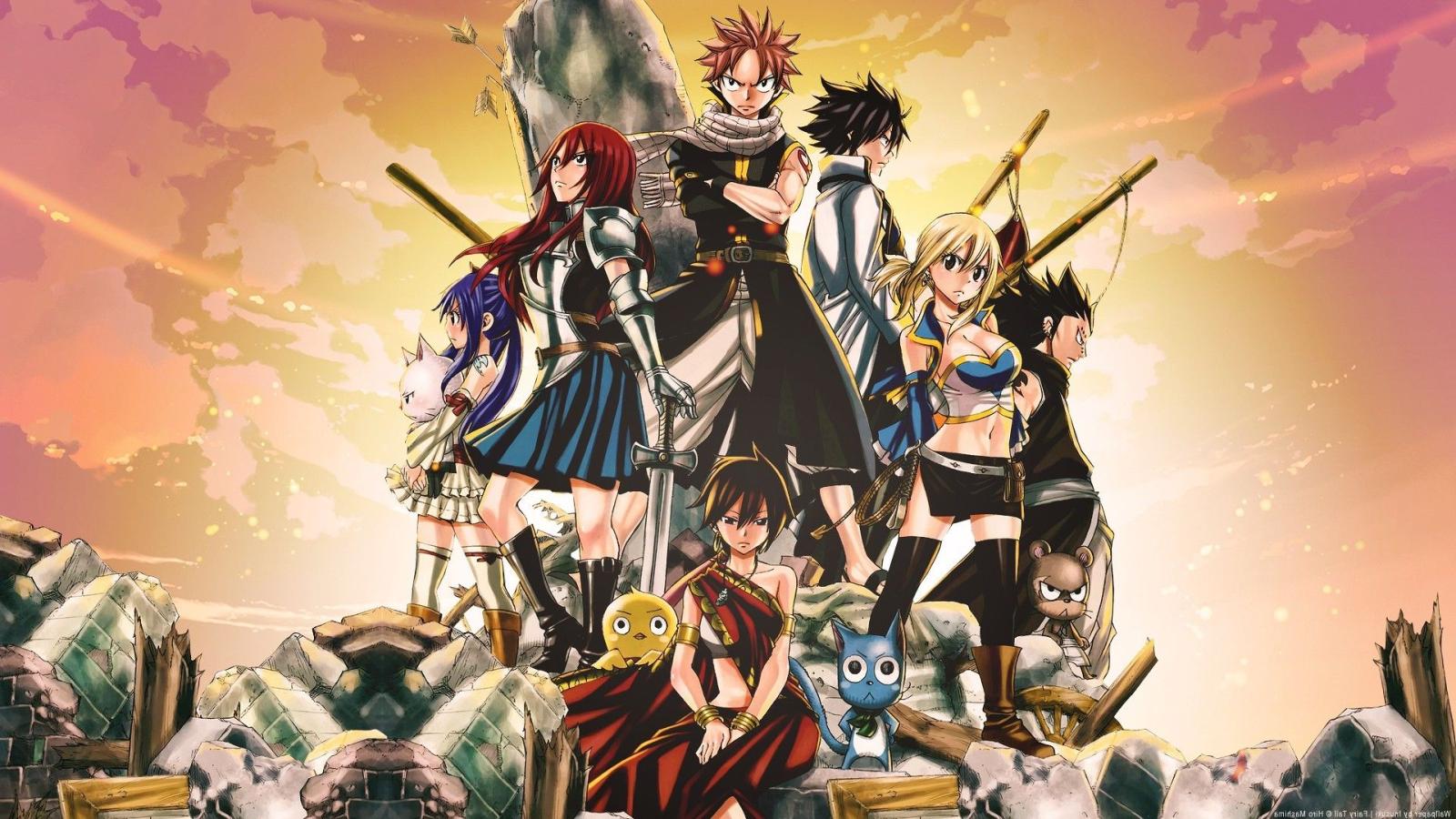 1920x1080 Wallpaper : illustration, anime, Fairy Tail, Scarlet Erza, Dragneel